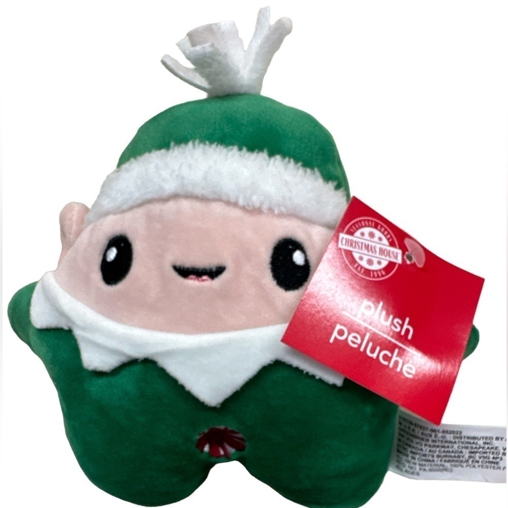 Christmas House Elf Seasonal Goods Plush NWT